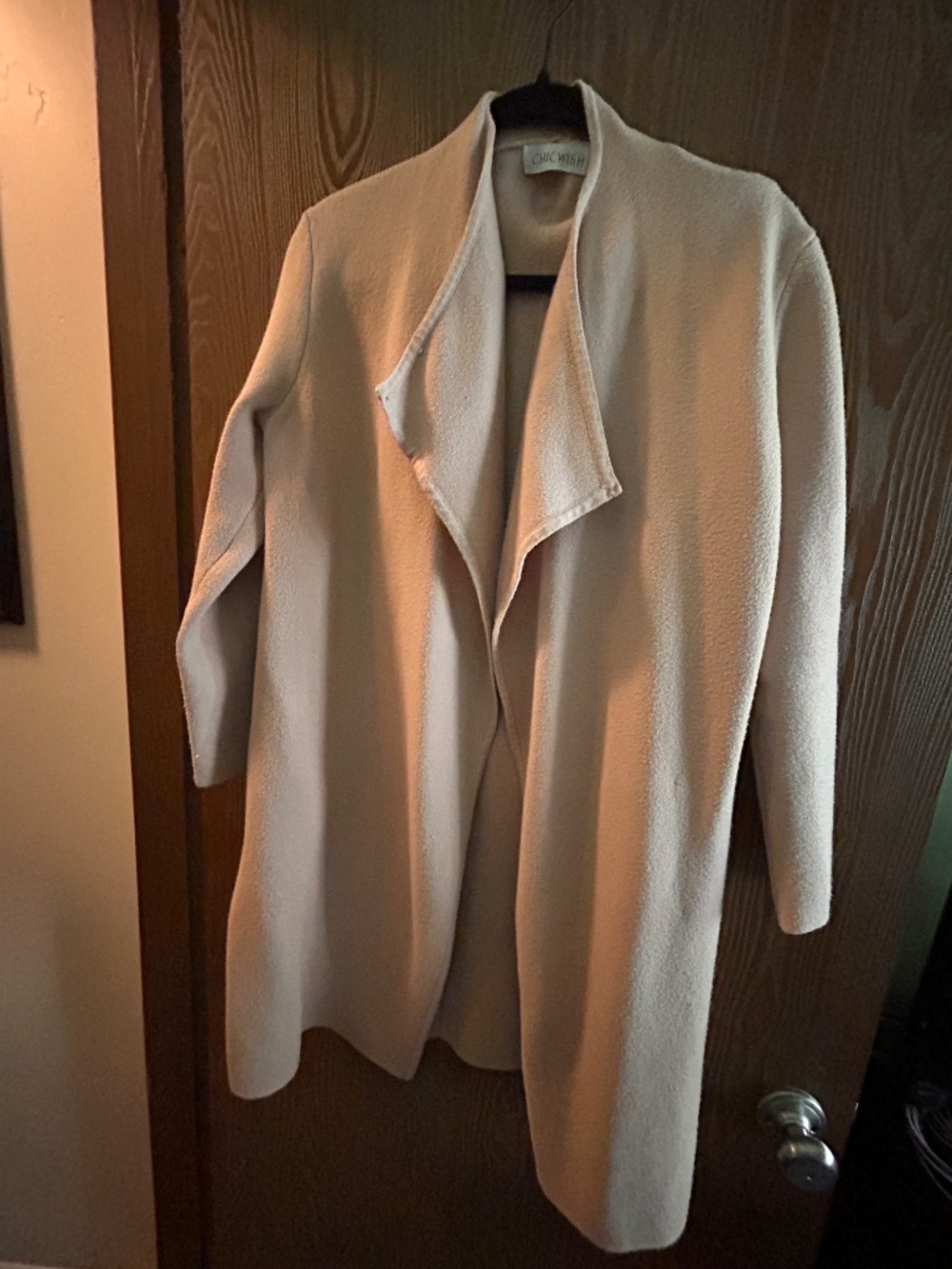 Open Front Knit Coat - Picture 3 of 3